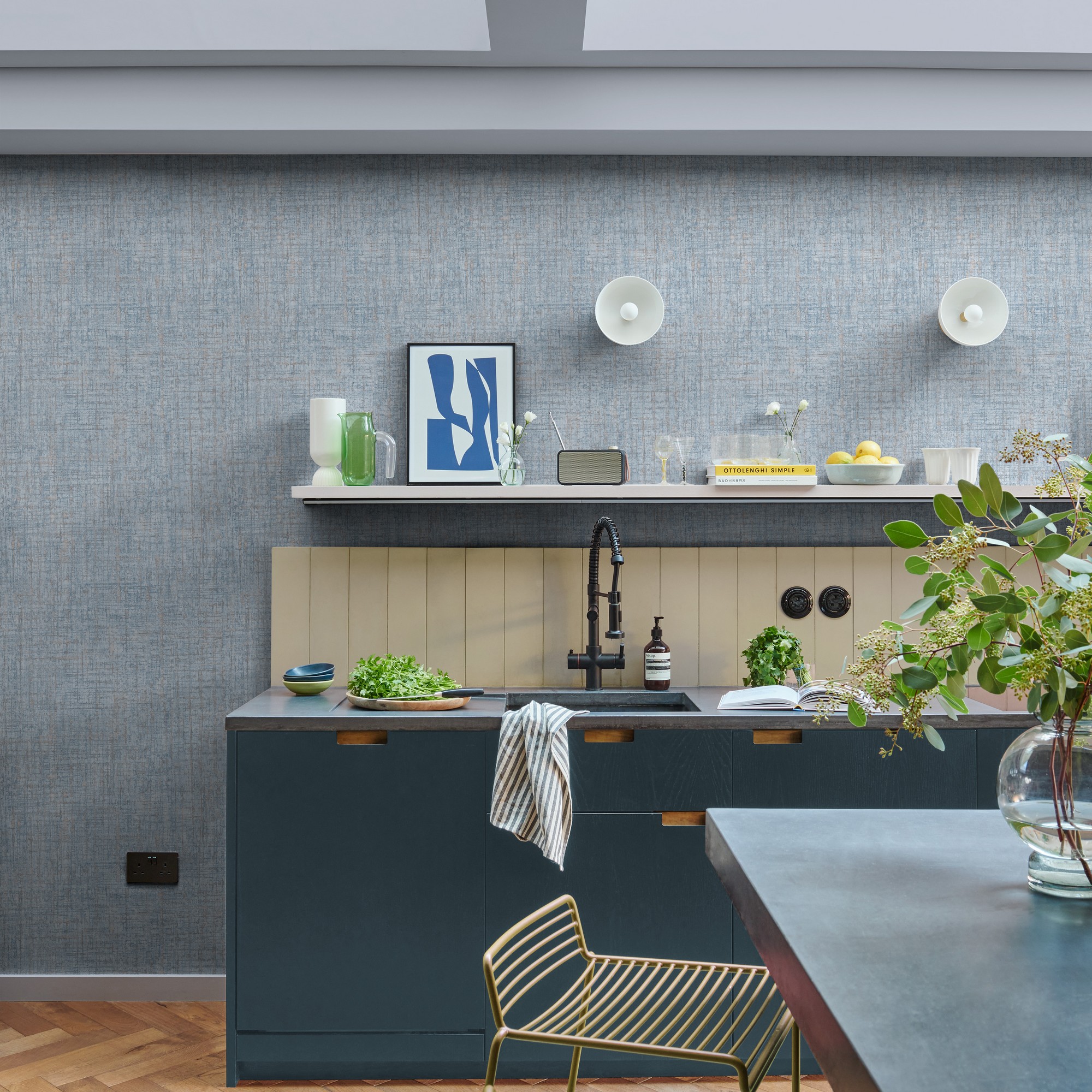 Armando Wallpaper 124137 By Graham Brown In Light Blue